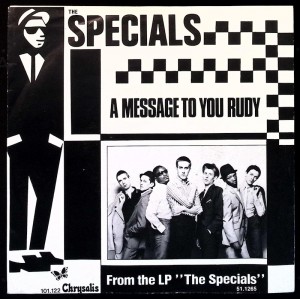 SPECIALS - A Message To You Rudy / Nite Klub (Chrysalis – 101.122) Holland 1979 PS 45 (Green Chrysalis) (Ska)